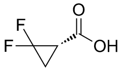 (1S)2,2difluorocyclopropane1carboxylic acid