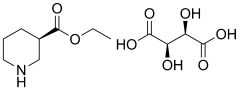 ethyl (R)-piperidine-3-carboxylate (2S,3S)-2,3-dihydroxysuccinate