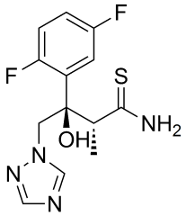 (2R,3R)-3-(2,5-difluorophenyl)-3-hydroxy-2-methyl-4-(1H-1,2,4-triazol-1-yl)butanethioamide