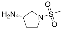 (3S)-1-methanesulfonylpyrrolidin-3-amine hydrochloride