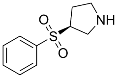 (3S)-3-(benzenesulfonyl)pyrrolidine