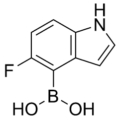 (5-fluoro-1H-indol-4-yl)boronic acid
