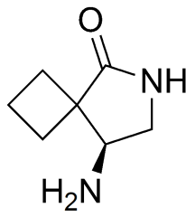 (8S)-8-amino-6-azaspiro[3.4]octan-5-one