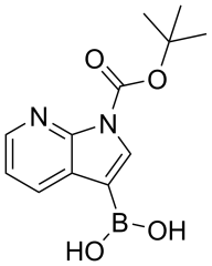 {1-[(tert-butoxy)carbonyl]-1H-pyrrolo[2,3-b]pyridin-3-yl}boronic acid