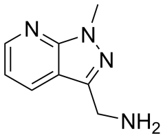 {1-methyl-1H-pyrazolo[3,4-b]pyridin-3-yl}methanamine