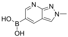 {2-methyl-2H-pyrazolo[3,4-b]pyridin-5-yl}boronic acid