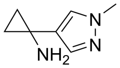 1-(1-methyl-1H-pyrazol-4-yl)cyclopropan-1-amine dihydrochloride