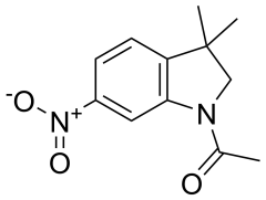 1-(3,3-dimethyl-6-nitro-2,3-dihydro-1H-indol-1-yl)ethan-1-one