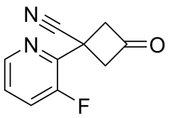 1-(3-fluoropyridin-2-yl)-3-oxocyclobutane-1-carbonitrile