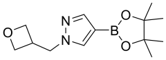 1-(oxetan-3-ylmethyl)-4-(tetramethyl-1,3,2-dioxaborolan-2-yl)-1H-pyrazole