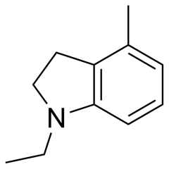 1-ethyl-4-methyl-2,3-dihydro-1H-indole