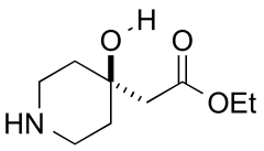 ethyl 2-(4-hydroxypiperidin-4-yl)acetate hydrochloride