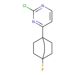 2-chloro-4-(4-fluorobicyclo[2.2.2]octan-1-yl)pyrimidine