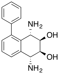 (1R,2S,3R,4S)-1,4-diamino-5-phenyl-1,2,3,4-tetrahydronaphthalene-2,3-diol (racemic)