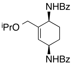 N,N'-((1S,4R)-2-(isopropoxymethyl)cyclohex-2-ene-1,4-diyl)dibenzamide (racemic)