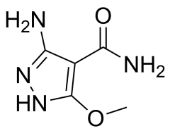 3-amino-5-methoxy-1H-pyrazole-4-carboxamide