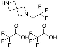 2-(2,2,2-trifluoroethyl)-2,6-diazaspiro[3.3]heptane ditrifluoroacetate