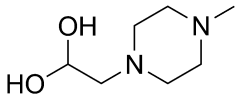 2-(4-methylpiperazin-1-yl)ethane-1,1-diol dihydrochloride