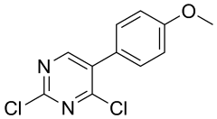 2,4-dichloro-5-(4-methoxyphenyl)pyrimidine