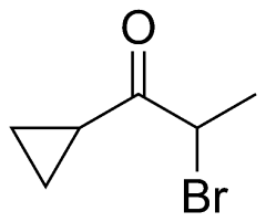 2bromo1cyclopropylpropan1one