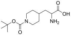 2-amino-3-{1-[(tert-butoxy)carbonyl]piperidin-4-yl}propanoic acid