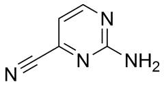 2-aminopyrimidine-4-carbonitrile