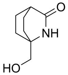 1-(hydroxymethyl)-2-azabicyclo[2.2.2]octan-3-one