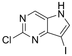 2-chloro-7-iodo-5H-pyrrolo[3,2-d]pyrimidine