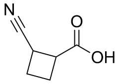 2-cyanocyclobutane-1-carboxylic acid