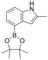 2-methyl-4-(tetramethyl-1,3,2-dioxaborolan-2-yl)-1H-indole