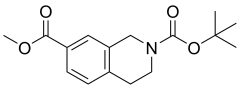 2-tert-butyl 7-methyl 1,2,3,4-tetrahydroisoquinoline-2,7-dicarboxylate