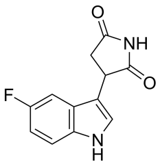 3-(5-fluoro-1h-indol-3-yl)pyrrolidine-2,5-dione