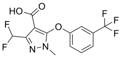 3-(difluoromethyl)-1-methyl-5-[3-(trifluoromethyl)phenoxy]-1H-pyrazole-4-carboxylic acid