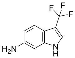 3-(trifluoromethyl)-1H-indol-6-amine hydrochloride