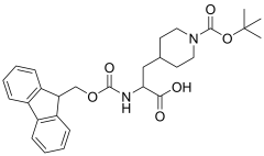 3-{1-[(tert-butoxy)carbonyl]piperidin-4-yl}-2-({[(9H-fluoren-9-yl)methoxy]carbonyl}amino)propanoic acid