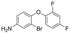 3-bromo-4-(2,4-difluorophenoxy)aniline hydrochloride