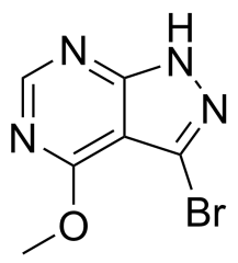3-bromo-4-methoxy-1H-pyrazolo[3,4-d]pyrimidine