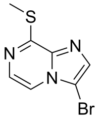 3-bromo-8-(methylsulfanyl)imidazo[1,2-a]pyrazine