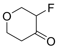 3-fluorooxan-4-one
