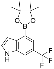 4-(4,4,5,5-tetramethyl-1,3,2-dioxaborolan-2-yl)-6-(trifluoromethyl)-1h-indole