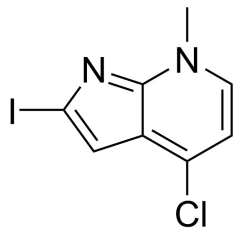 4-chloro-2-iodo-7-methyl-7H-pyrrolo[2,3-b]pyridine