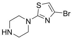 4-bromo-2-(piperazin-1-yl)thiazole