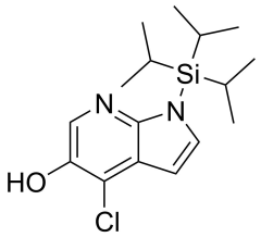 4-chloro-1-[tris(propan-2-yl)silyl]-1H-pyrrolo[2,3-b]pyridin-5-ol