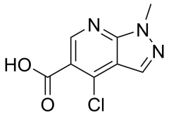 4-chloro-1-methyl-1H-pyrazolo[3,4-b]pyridine-5-carboxylic acid