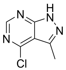4-chloro-3-methyl-1H-pyrazolo[3,4-d]pyrimidine