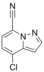 4-chloropyrazolo[1,5-a]pyridine-7-carbonitrile
