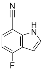 4-fluoro-1H-indole-7-carbonitrile