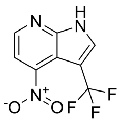 4-nitro-3-(trifluoromethyl)-1H-pyrrolo[2,3-b]pyridine
