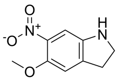 5-methoxy-6-nitro-2,3-dihydro-1H-indole