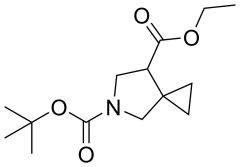 5-tert-butyl 7-ethyl 5-azaspiro[2.4]heptane-5,7-dicarboxylate